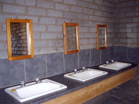 Camping - Ablution Basins and Mirrors